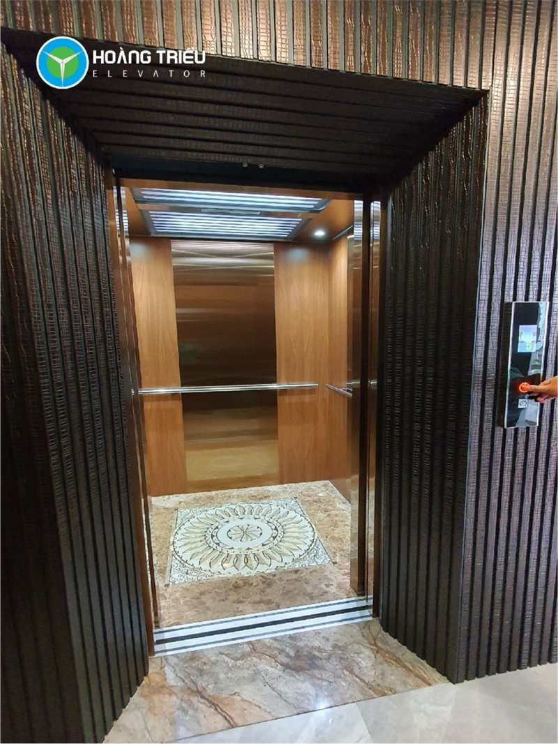 Thang máy tải khách không có phòng máy