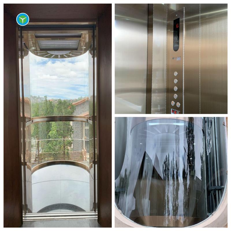 Thang máy tải khách không có phòng máy