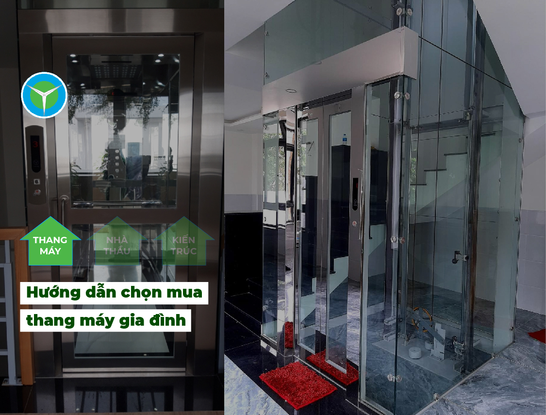 Hướng dẫn chọn mua thang máy gia đình | Thang máy Hoàng Triều